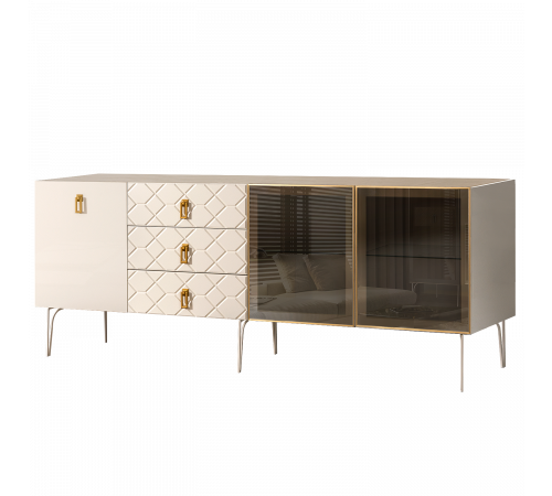 Комод для гостиной Богемия Фарфале (Bogemia Farfalle) БМКМ-5(Fa) [5][10]